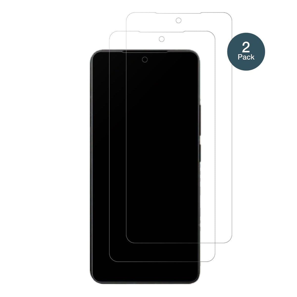 2x 9H Schutzfolie matt für Xiaomi Poco F7 Pro Panzerfolie
