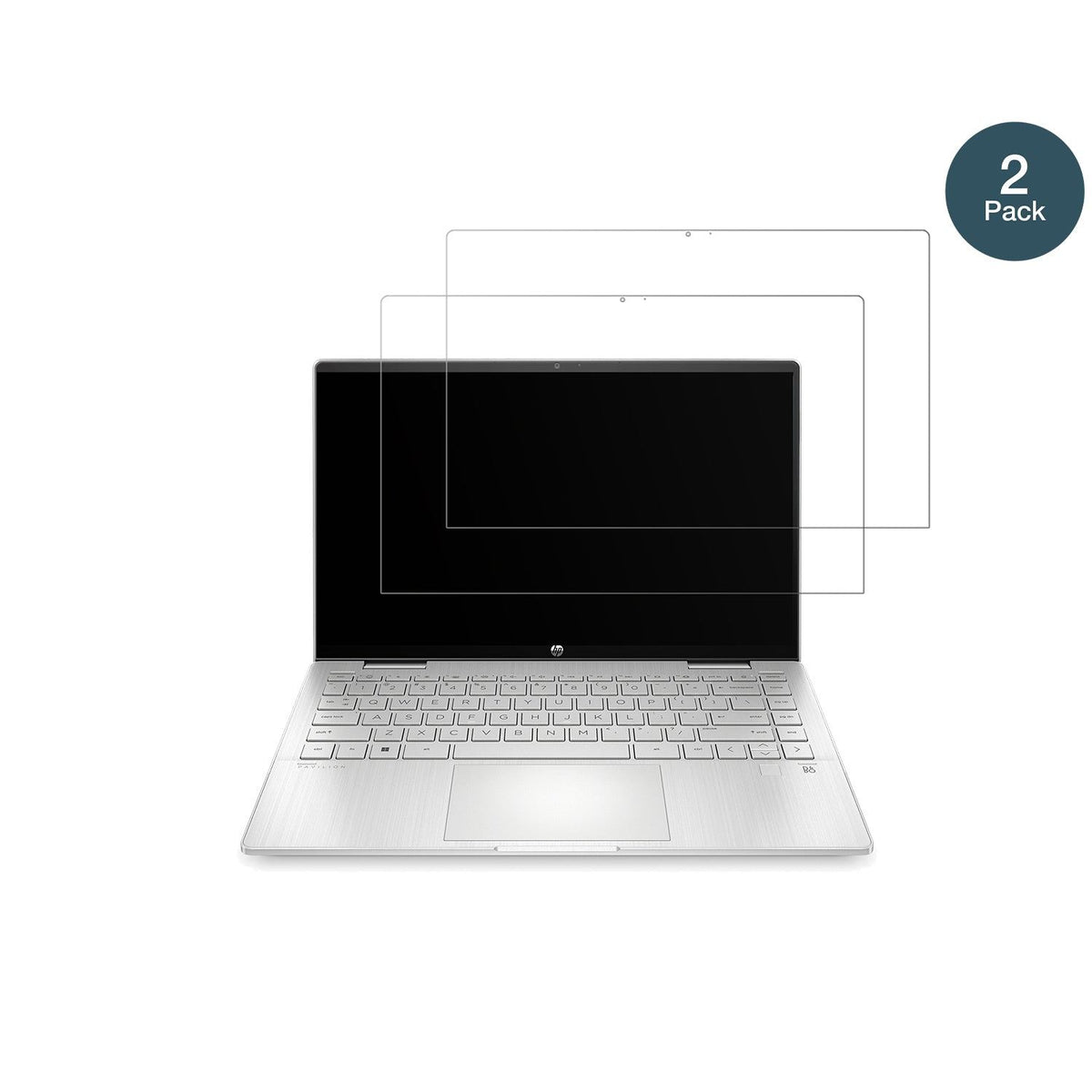 2x 9H Schutzfolie matt für HP Pavilion x360 2-in-1 14-ek1672nd Panzerfolie