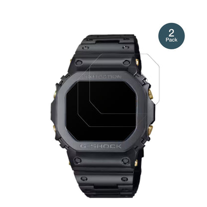 2x 9H Schutzfolie matt für Casio W-216H-1AV Eckig Panzerfolie