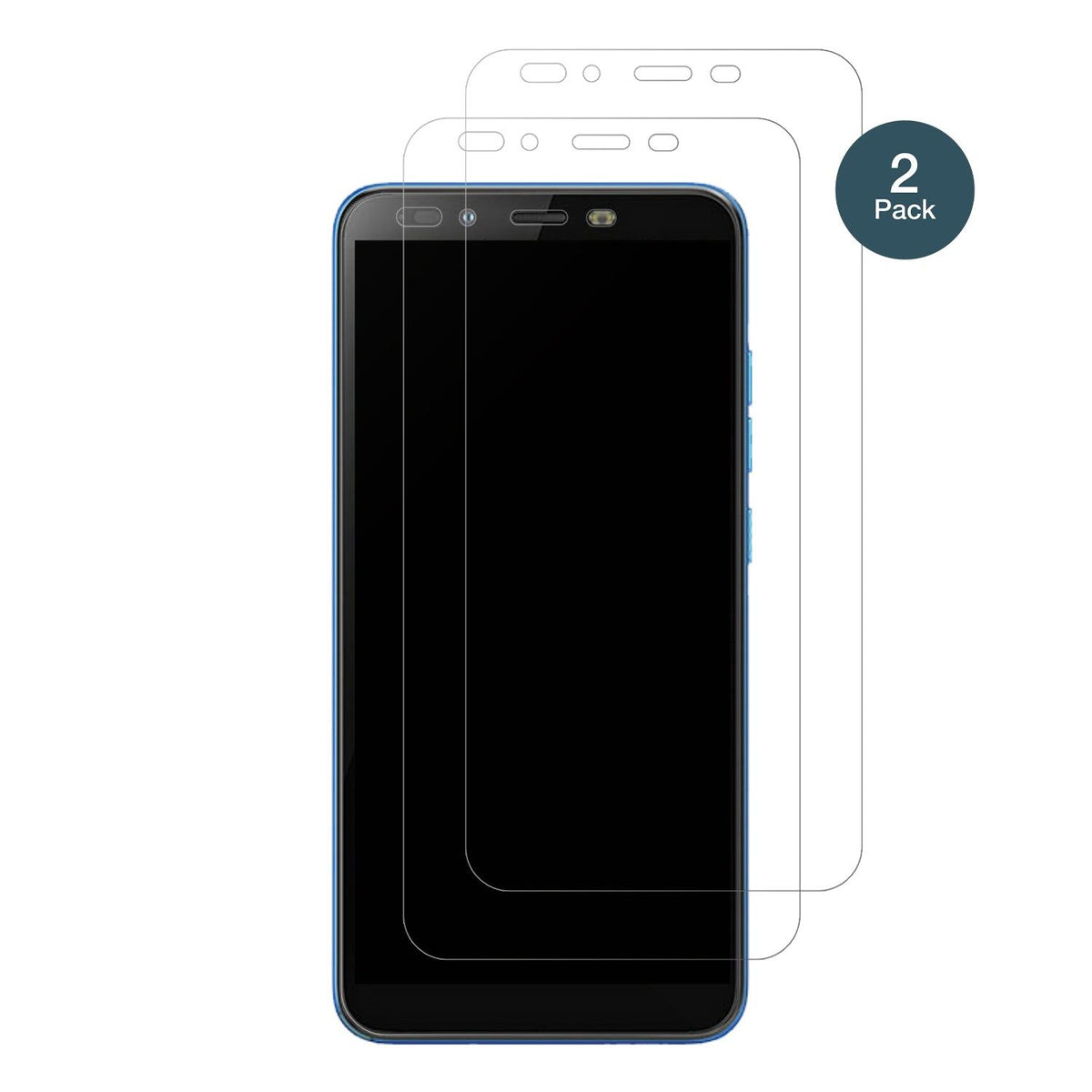 2x 9H Schutzfolie matt für Infinix Smart 2 Panzerfolie