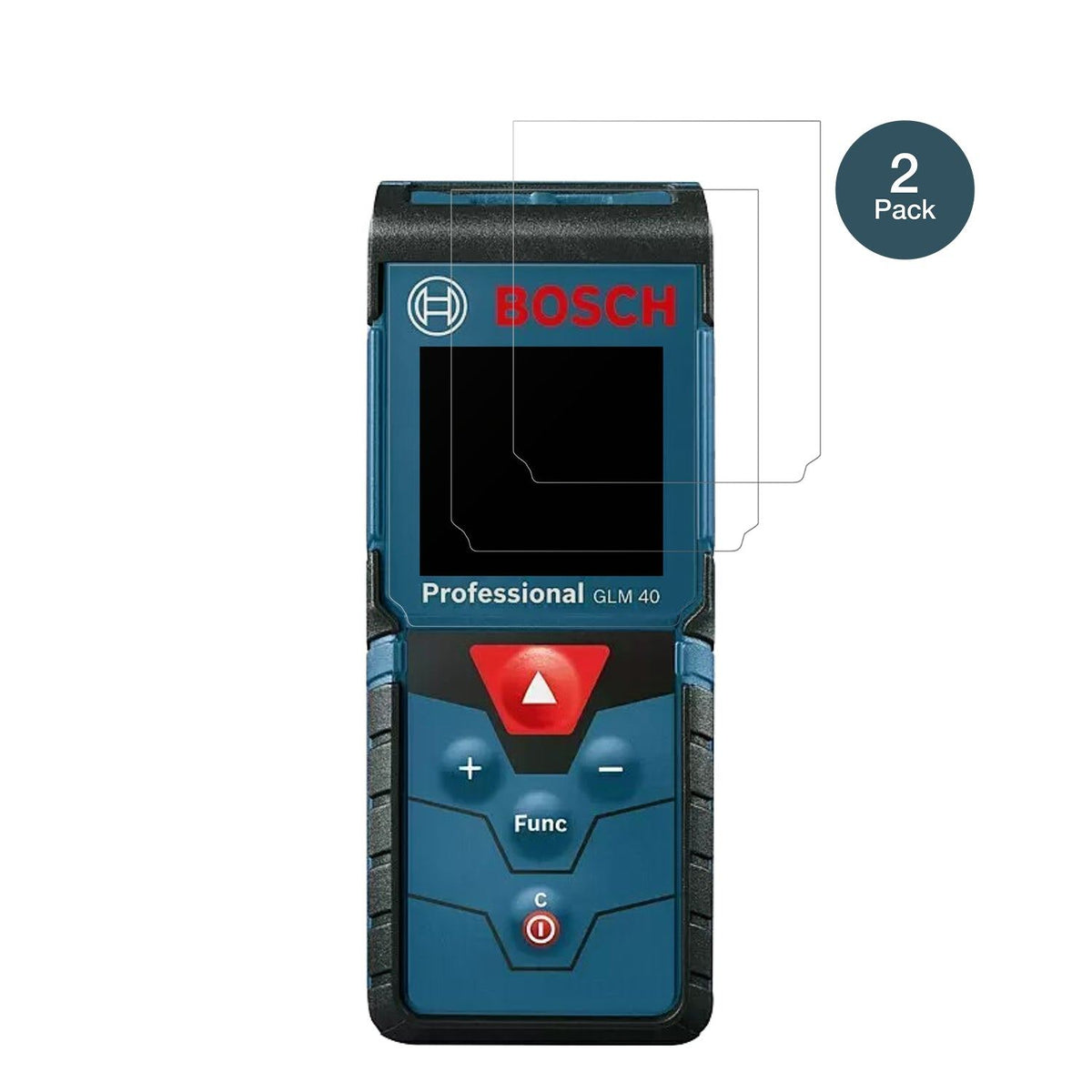 2x 9H Schutzfolie matt für Bosch Professional Laser GLM 40 Panzerfolie