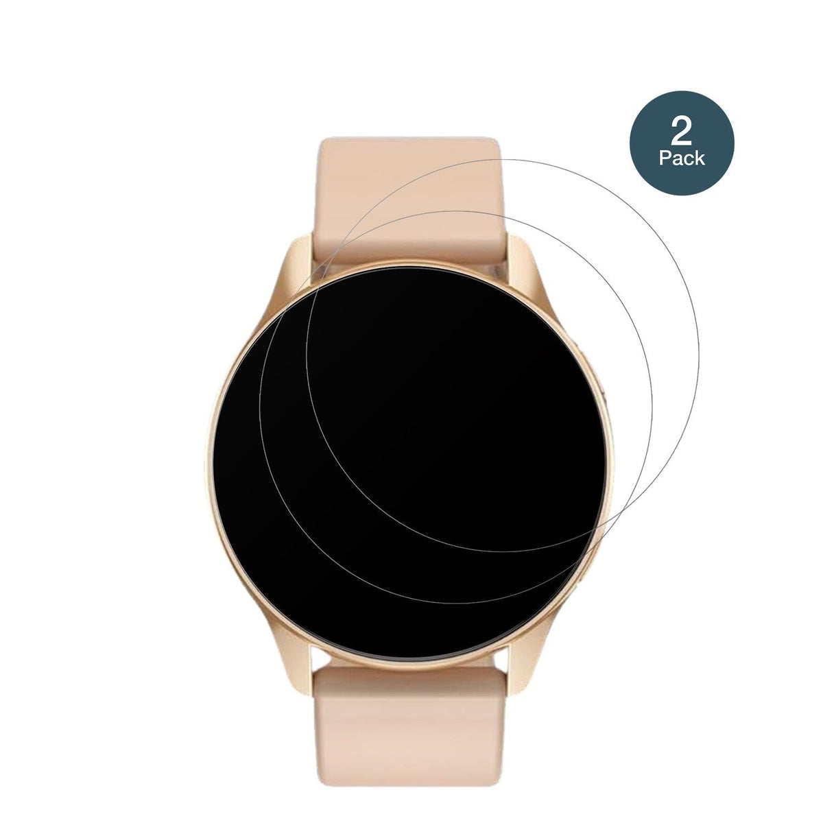 2x 9H Schutzfolie matt für AngLink 1.69 Zoll Smartwatch Panzerfolie