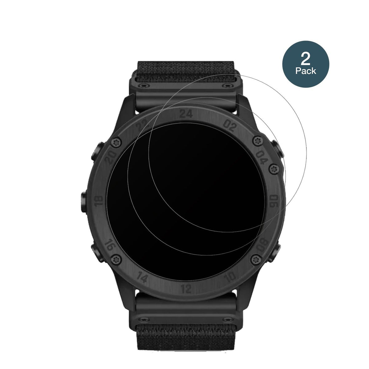 2x 9H Schutzfolie matt für Garmin Tactix Delta Solar Ballistic Panzerfolie
