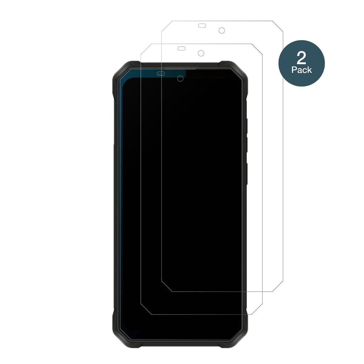 2x 9H Schutzfolie matt für Oukitel WP53 Pro Panzerfolie