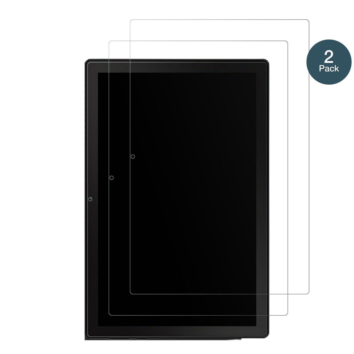 2x 9H Schutzfolie matt für Muisoo Tablet 7 Zoll Panzerfolie