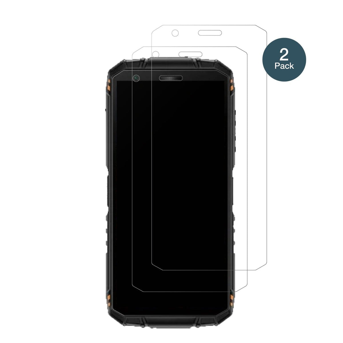 2x 9H Schutzfolie matt für Doogee Mini Outdoor 3 Ultra Panzerfolie
