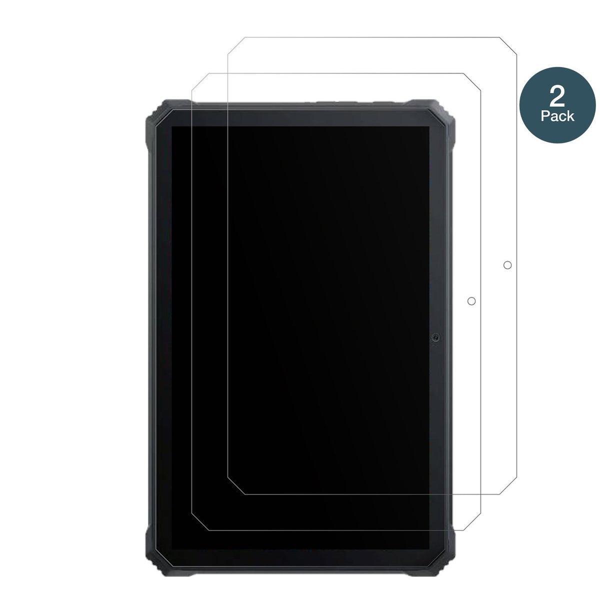 2x 9H Schutzfolie matt für Blackview Active 8 Pro Outdoor Panzerfolie