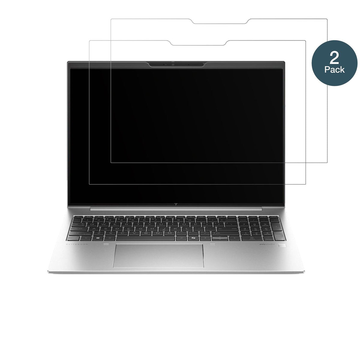 2x 9H Schutzfolie matt für HP EliteBook 860 G11 16 Zoll Panzerfolie
