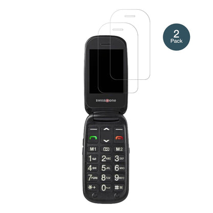 2x 9H Schutzfolie matt für Swisstone BBM 625 Panzerfolie