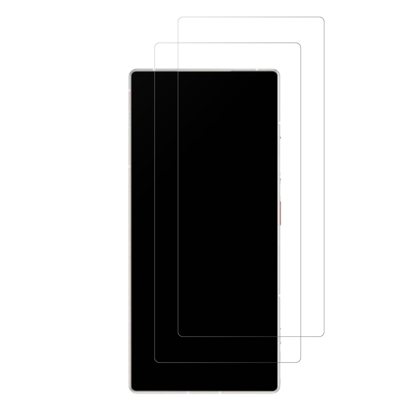2x 9H Schutzfolie matt für Nubia Z70S UItra Panzerfolie