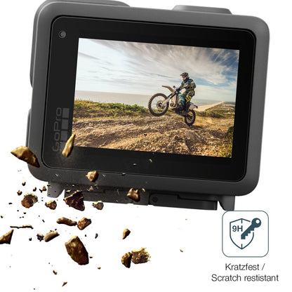 2x 9H Schutzfolie matt für GoPro Lit Hero Panzerfolie