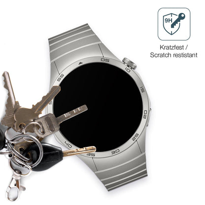 2x 9H Schutzfolie matt für Huawei Watch GT4 46mm Panzerfolie