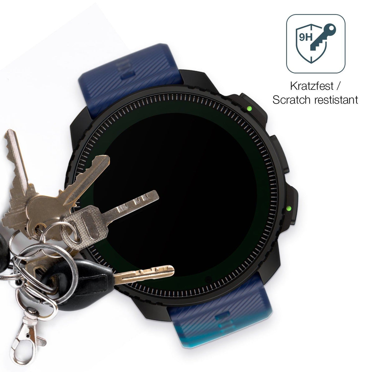 2x 9H Schutzfolie matt für Suunto Vertical Solar Panzerfolie