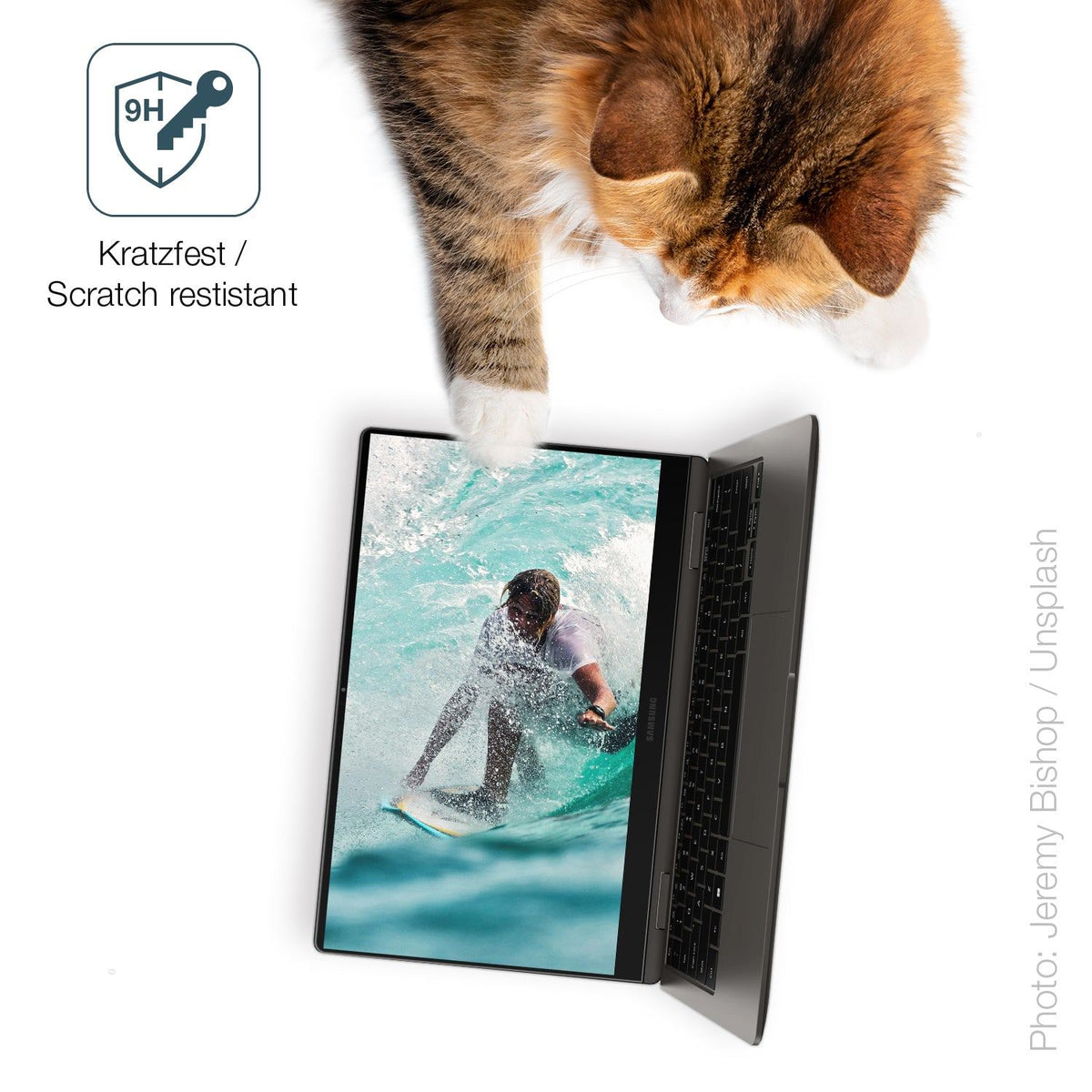2x 9H Schutzfolie matt für Samsung Galaxy Book 3 360 13.3 NP730QFG Panzerfolie