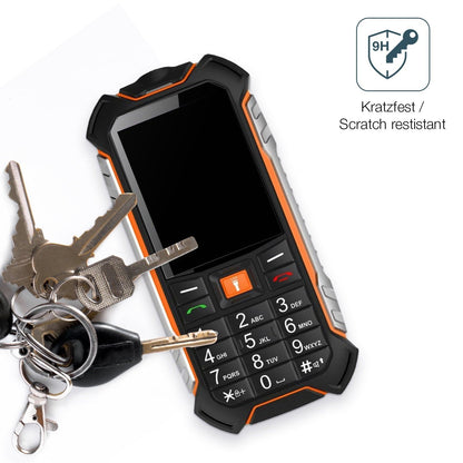 2x 9H Schutzfolie matt für Hammer Boost 2 LTE Panzerfolie
