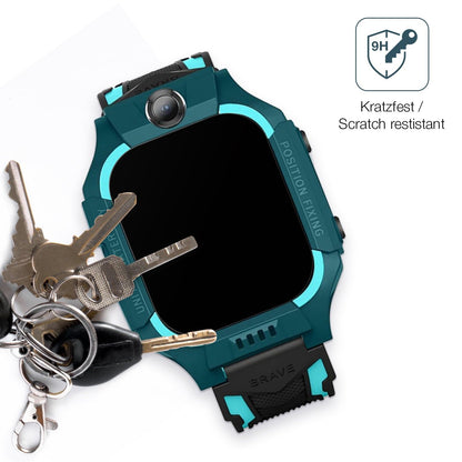 2x 9H Schutzfolie matt für xO Kids Smartwatch H100 Panzerfolie