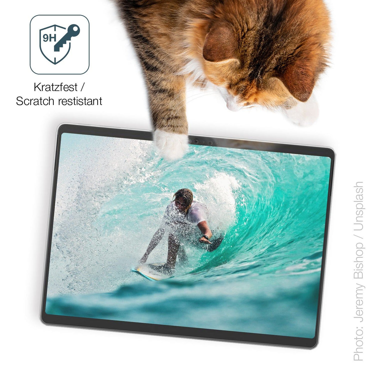 2x 9H Schutzfolie matt für Microsoft Surface Pro 10 13 Zoll Panzerfolie