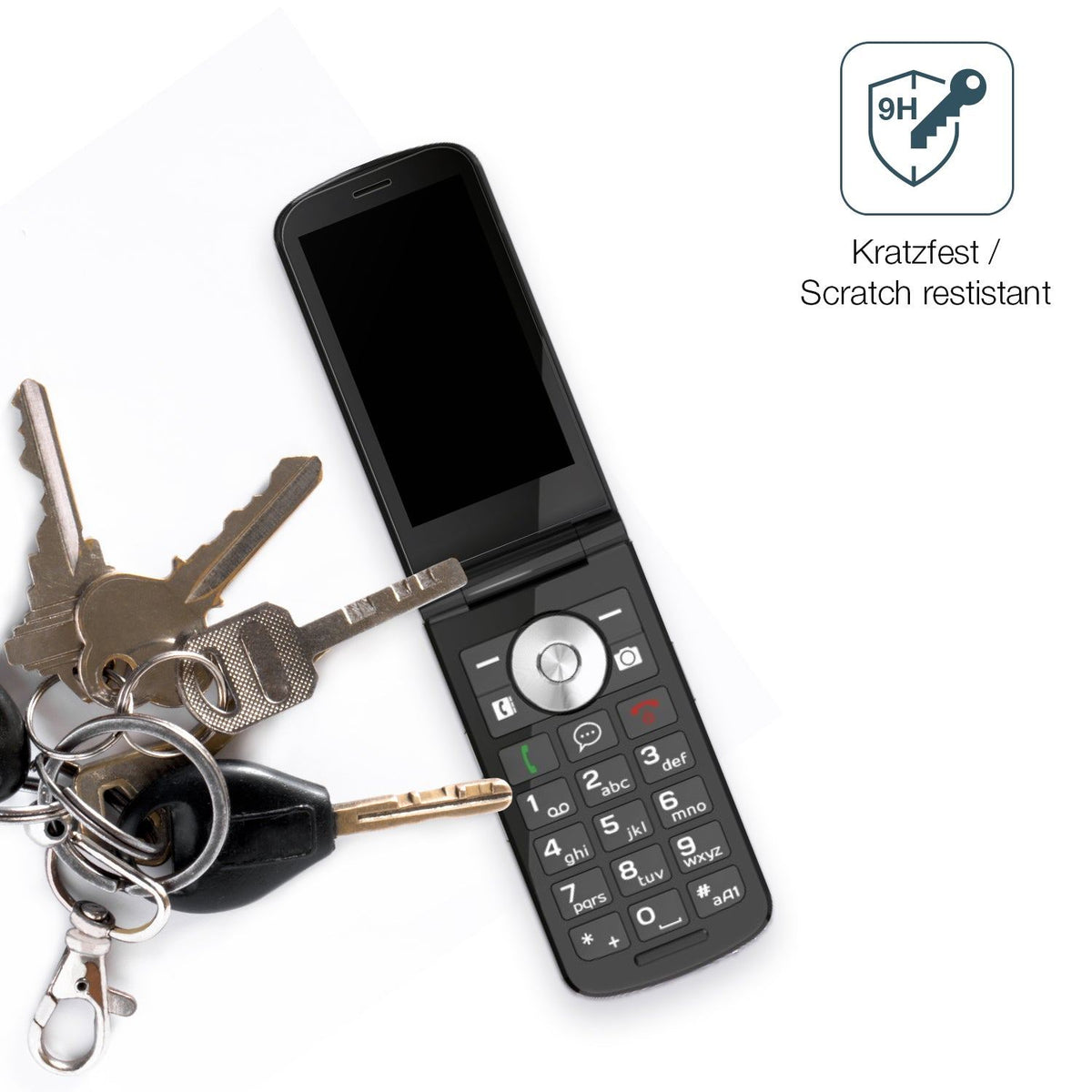 2x 9H Schutzfolie matt für Emporia TOUCHSMART 4G Panzerfolie