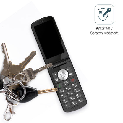 2x 9H Schutzfolie matt für Emporia TOUCHSMART 4G Panzerfolie