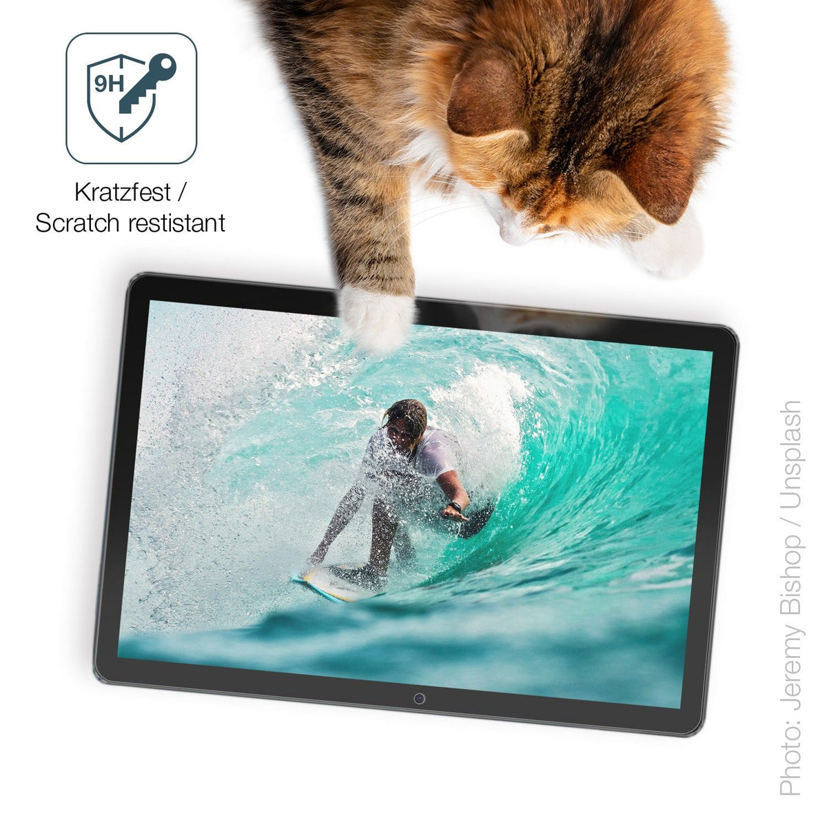 2x 9H Schutzfolie matt für Rebecco 10 Zoll Tablet 1. Gen Panzerfolie
