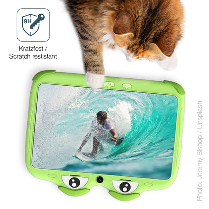 2x 9H Schutzfolie matt für Ascrecem Y8 Kids Tablet 2. Gen Panzerfolie