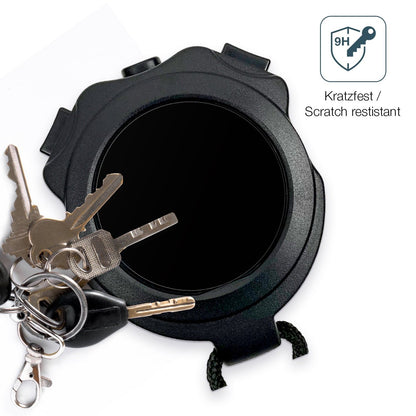 2x 9H Schutzfolie matt für Stoptec Stoppuhr HC-5 Panzerfolie