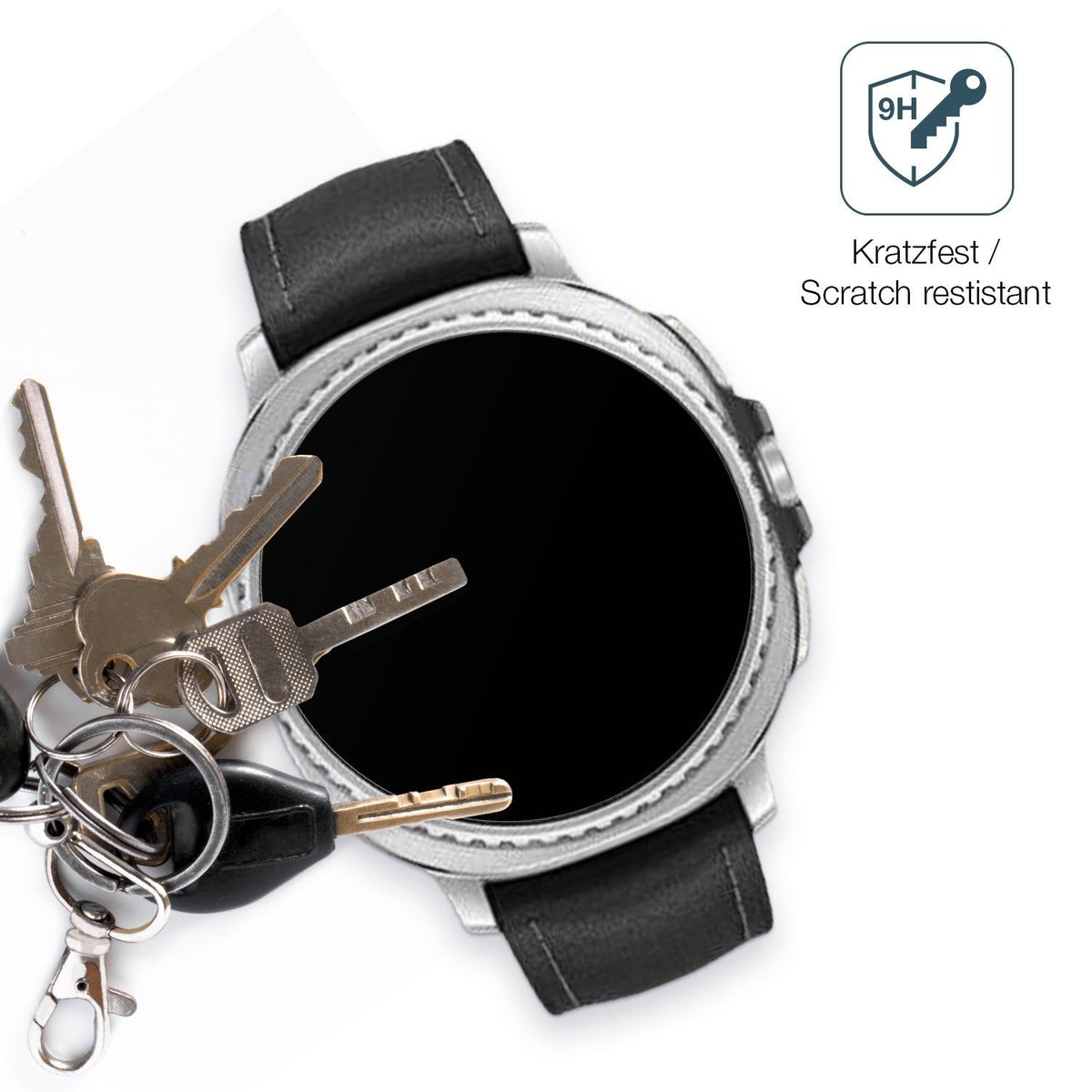 2x 9H Schutzfolie matt für Samsung Galaxy Watch8 Classic 46mm Panzerfolie