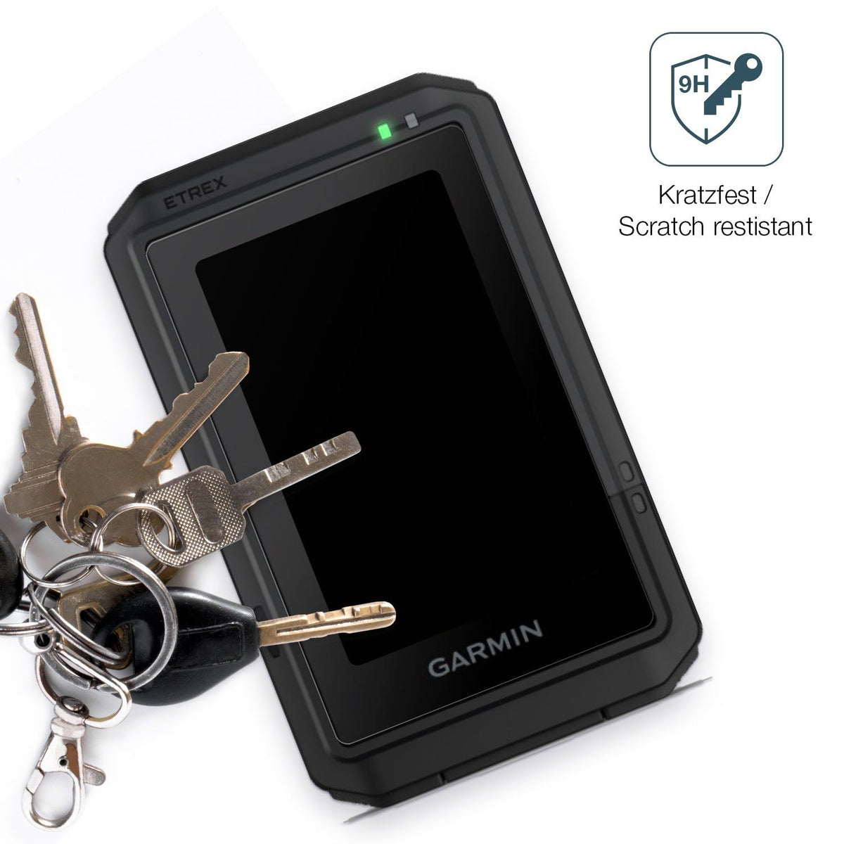 2x 9H Schutzfolie matt für Garmin eTrex Touch 2025 Panzerfolie