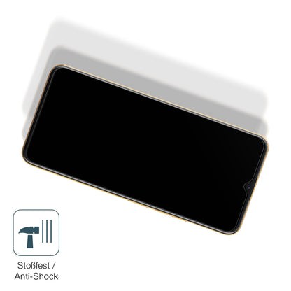 Schutz gegen Kratzer auf dem Coolpad Cool 20 Pro Glas durch Schlüssel, Stöße gegen die Tischkante oder Stürze