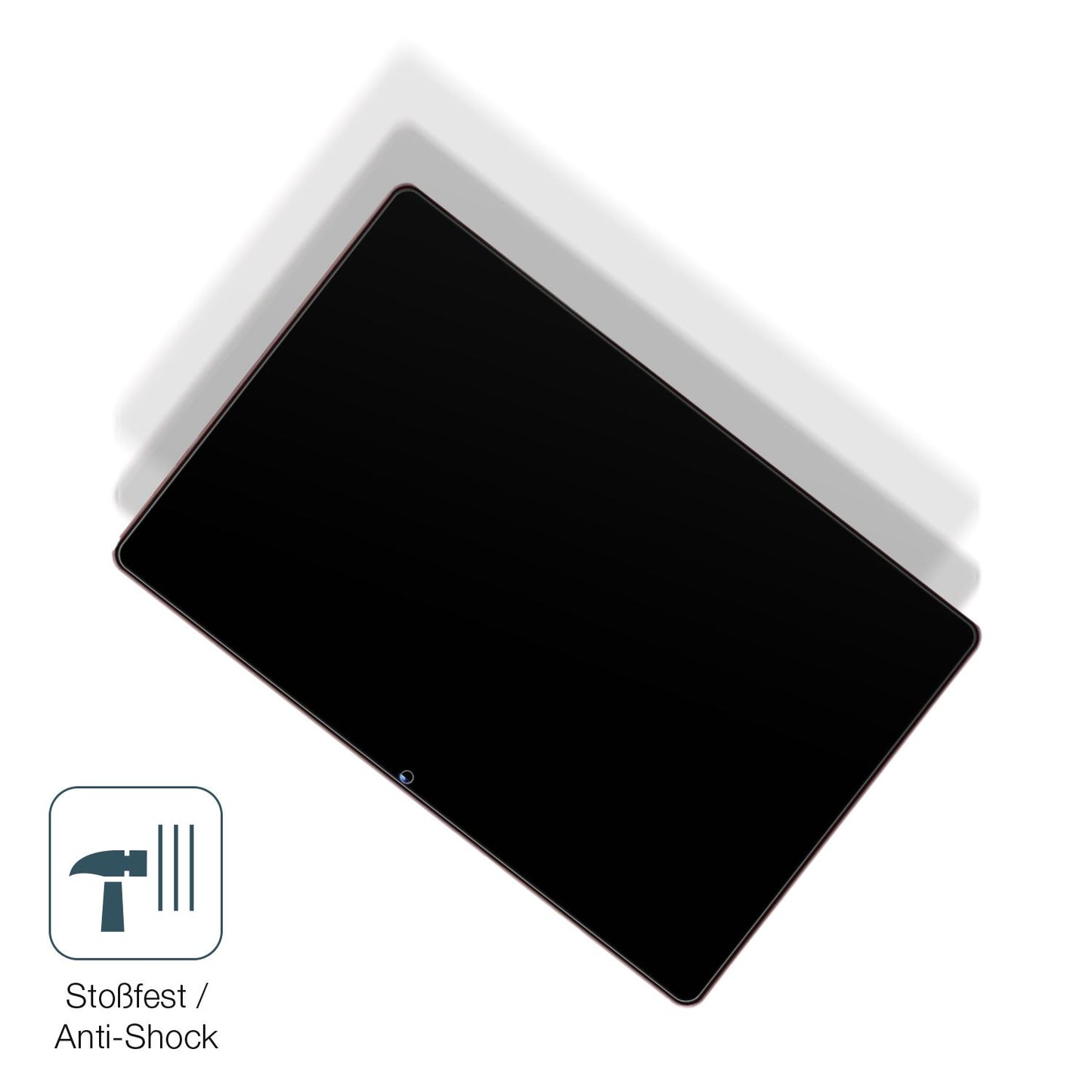 2x 9H Schutzfolie matt für UJJ U6 Tablet Panzerfolie