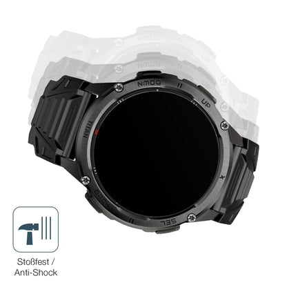 2x 9H Schutzfolie matt für MaxCom Titan Chronos GPS Panzerfolie