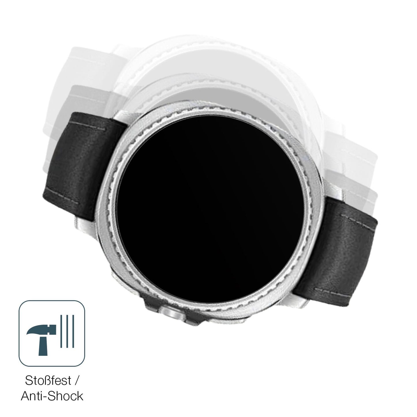 2x 9H Schutzfolie matt für Samsung Galaxy Watch8 Classic 46mm Panzerfolie