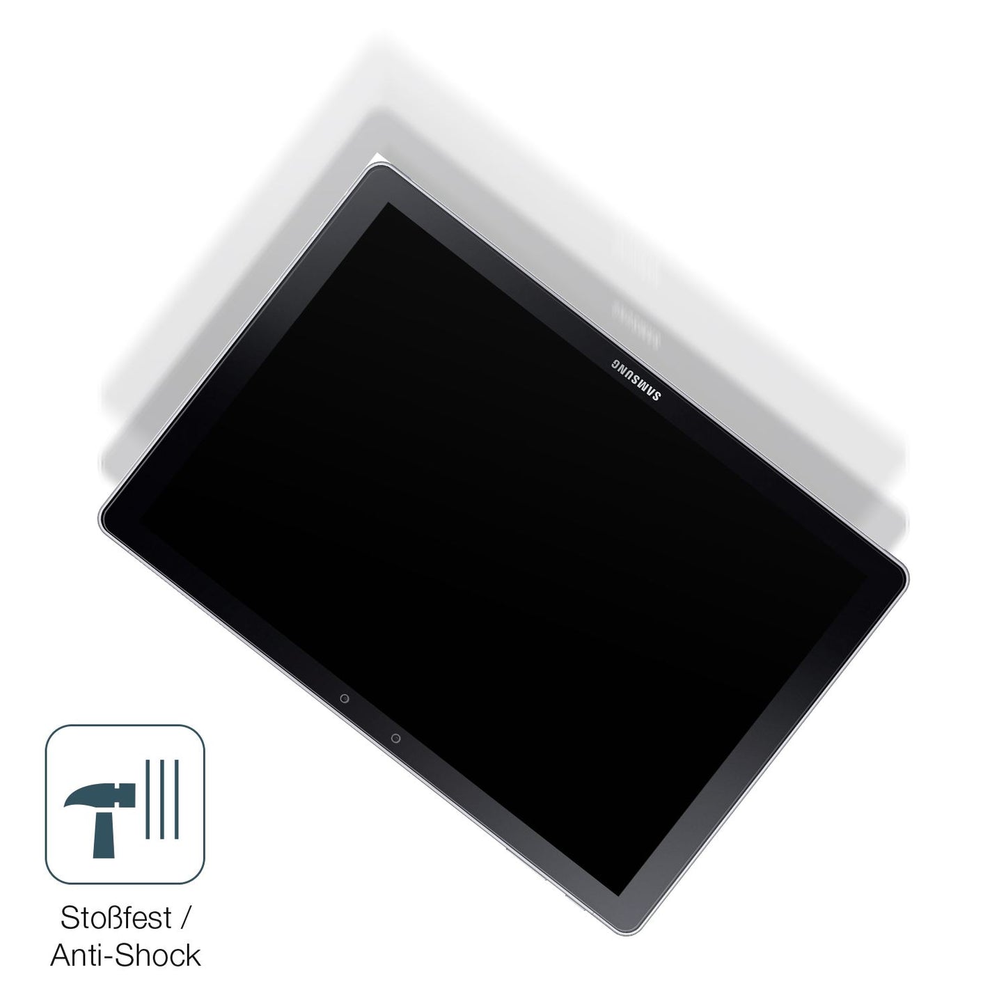 2x 9H Schutzfolie matt für Samsung Galaxy Book 12 Zoll 1. Gen Panzerfolie
