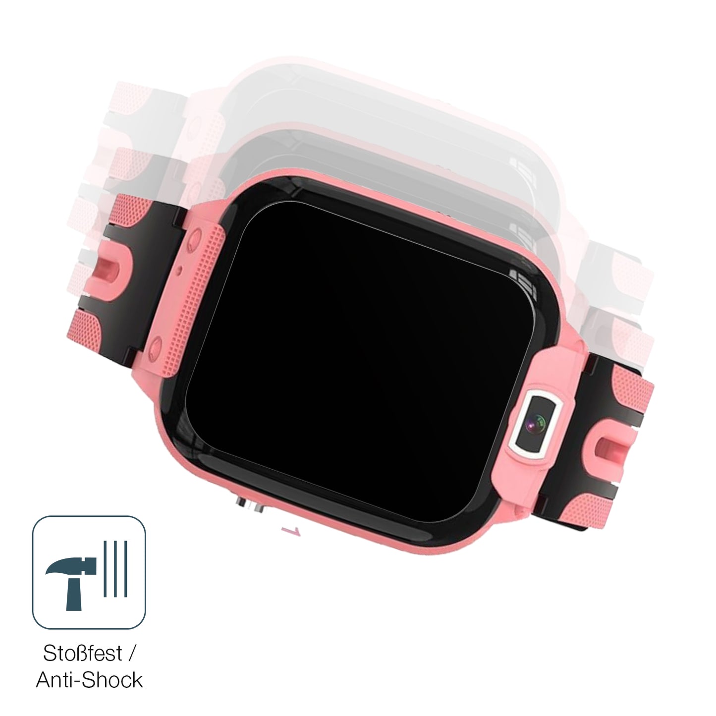 2x 9H Schutzfolie matt für Clleylise Kinder Smartwatch Panzerfolie