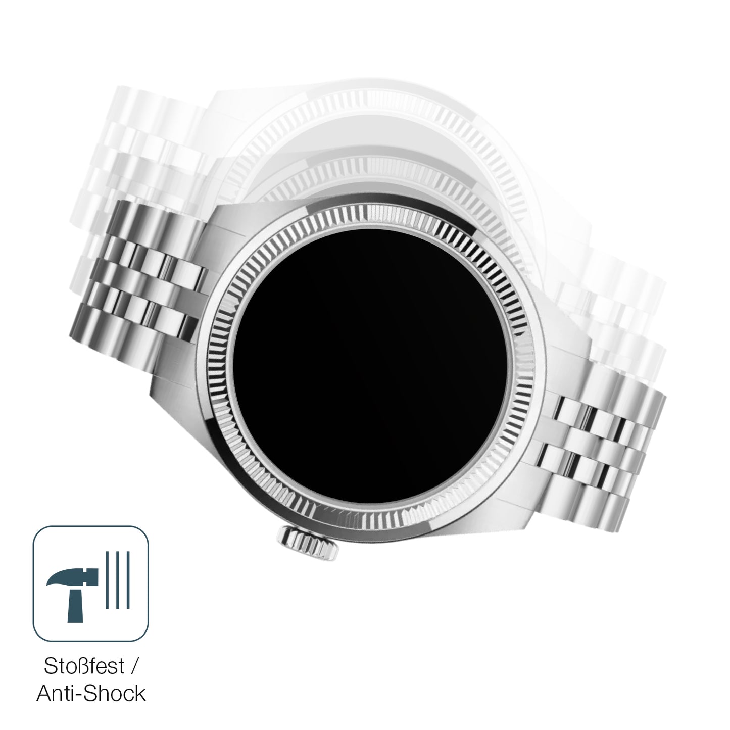 2x 9H Schutzfolie matt für Withings ScanWatch Nova Brilliant Panzerfolie