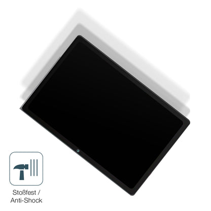 2x 9H Schutzfolie matt für Tibuta Smartpad A10 Tablet Panzerfolie