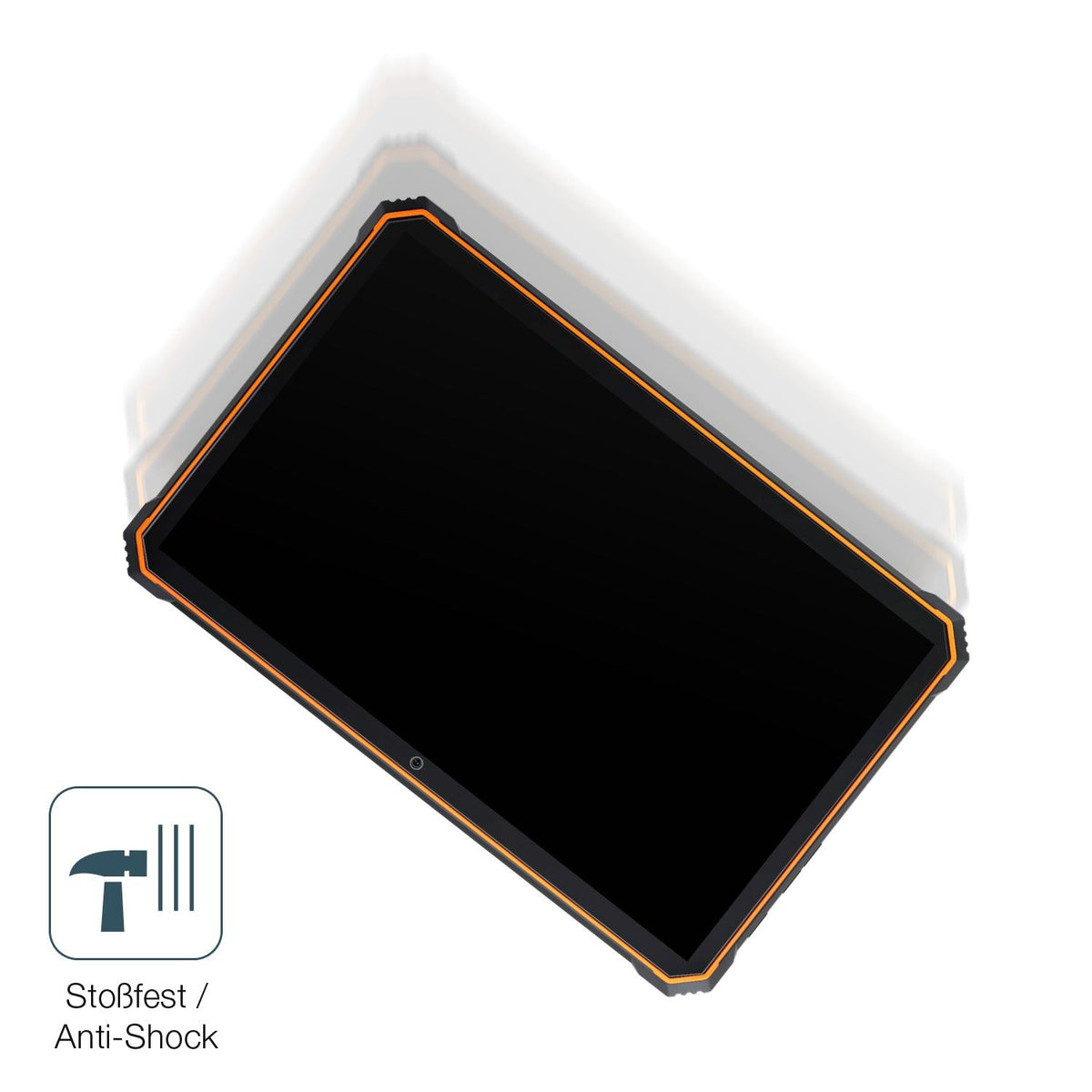 2x 9H Schutzfolie matt für Blackview Active 8 Pro Panzerfolie