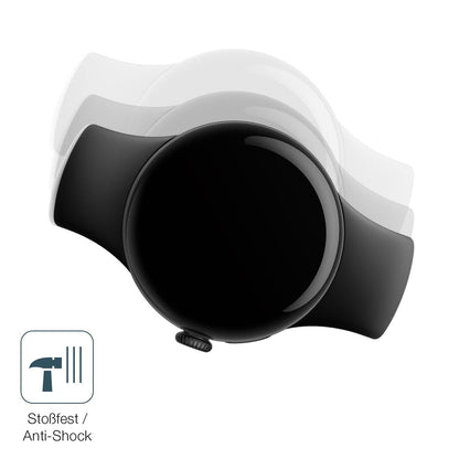 2x 9H Schutzfolie matt für Google Pixel Watch 1 Panzerfolie