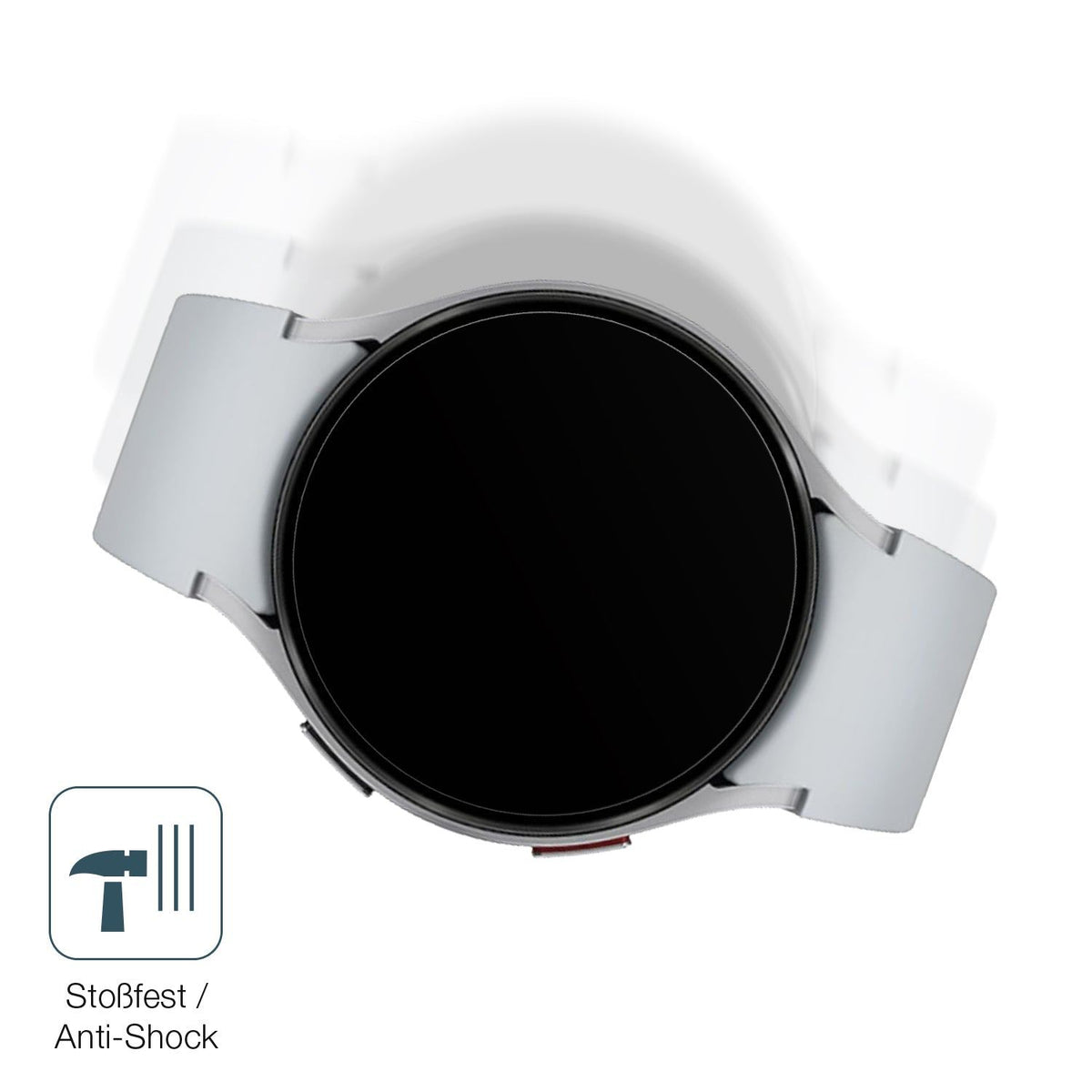 2x 9H Schutzfolie matt für Samsung Galaxy Watch 6 47mm Panzerfolie