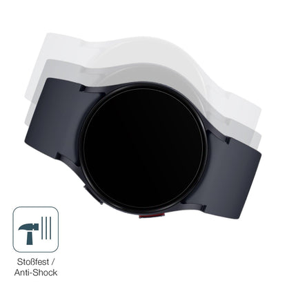 2x 9H Schutzfolie matt für Samsung Galaxy Watch 6 40mm Panzerfolie