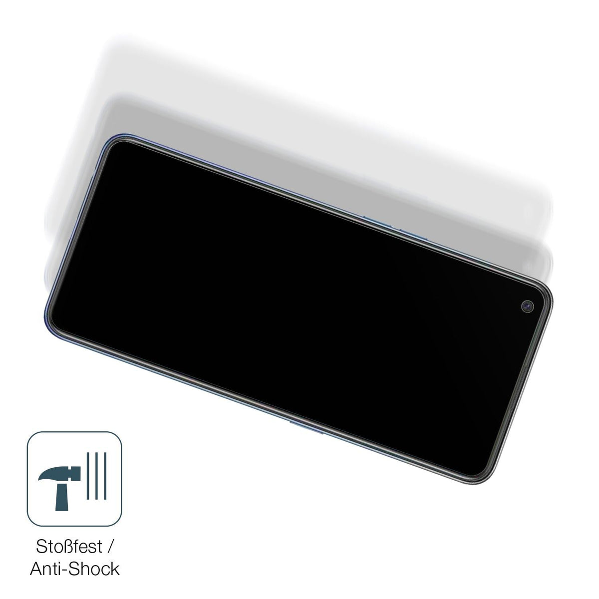 2x 9H Schutzfolie matt für Oppo F19 Panzerfolie
