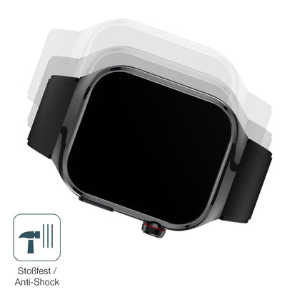 2x 9H Schutzfolie matt für TK16 Smartwatch 2.04 Zoll Panzerfolie