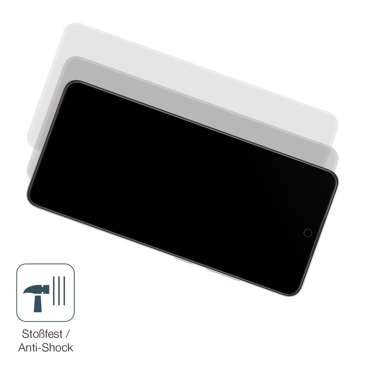 2x 9H Schutzfolie matt für Oppo Reno 12FS 5G Panzerfolie