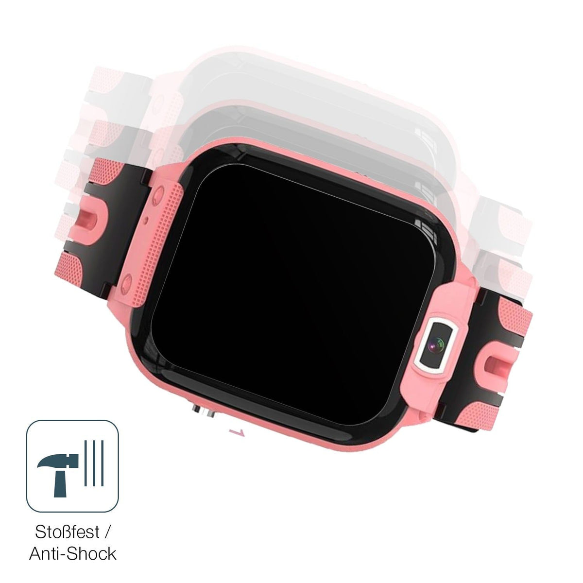 2x 9H Schutzfolie matt für Clleylise Kinder Smartwatch Panzerfolie