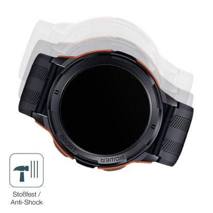 2x 9H Schutzfolie matt für Oukitel BT10 / BT103 Smartwatch Panzerfolie