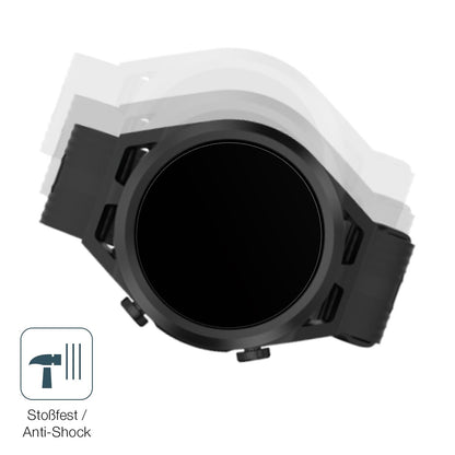 2x 9H Schutzfolie matt für Blackview R8 Pro Smartwatch Panzerfolie