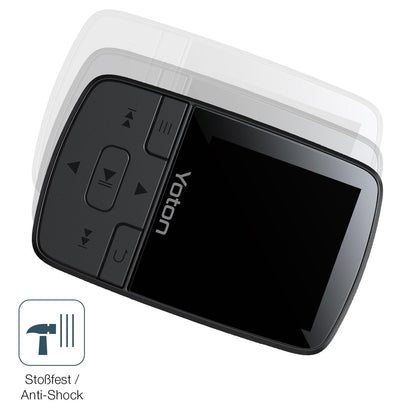 2x 9H Schutzfolie matt für YOTON YM03 MP3-Player Panzerfolie