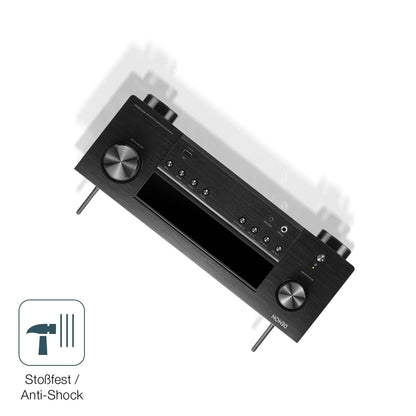 2x 9H Schutzfolie matt für Denon AVR-X2800H Panzerfolie
