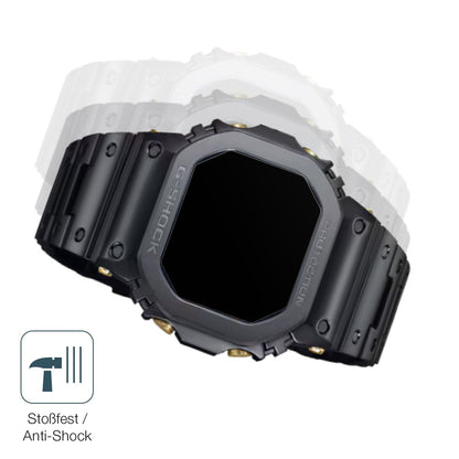 2x 9H Schutzfolie matt für Casio W-216H-1AV Eckig Panzerfolie