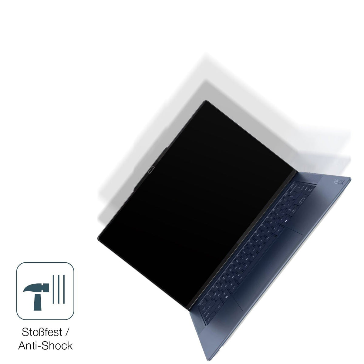 2x 9H Schutzfolie matt für Lenovo Yoga Slim 7 14Q8X9 Panzerfolie